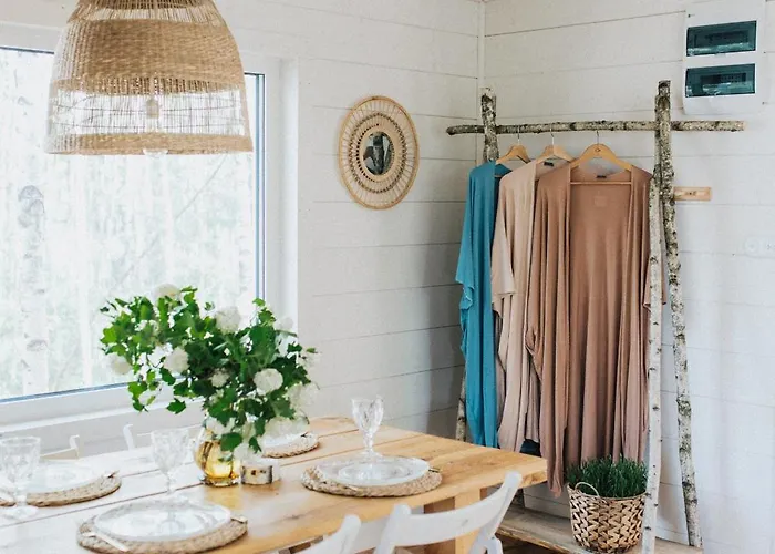 Chalé W Drzewach W Siedlisku Polanka Dobre (Minsk)